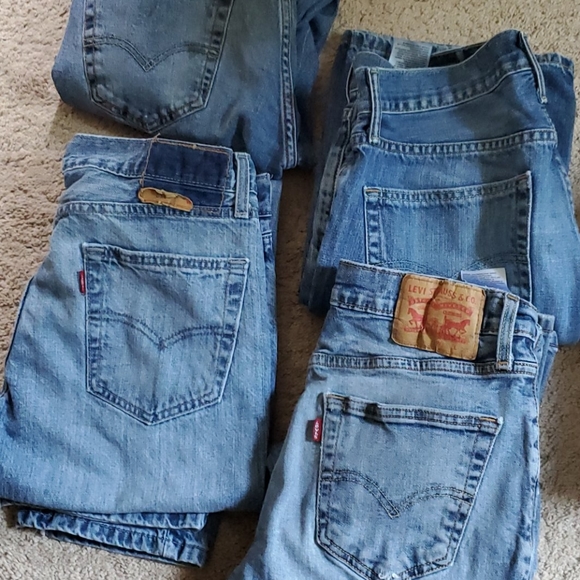 levi women's work jeans